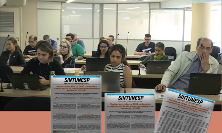 Medidas aprovadas no CADE contemplam resgate parcial da carreira dos enquadrados na Resolução 157/2023