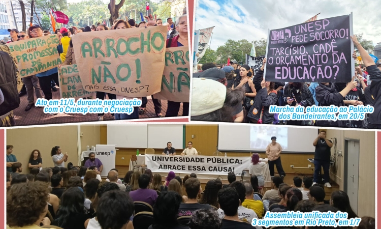 Sintunesp finaliza construção da Pauta Específica e reivindica reunião urgente com reitoria para discussão de termos finais da greve